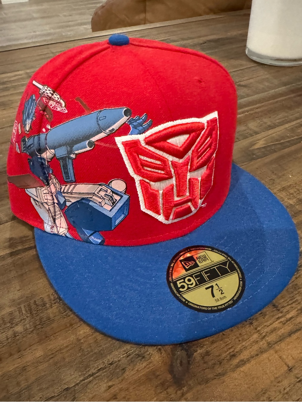 New Era 59Fifty Red and Blue Transformers Fitted Hat